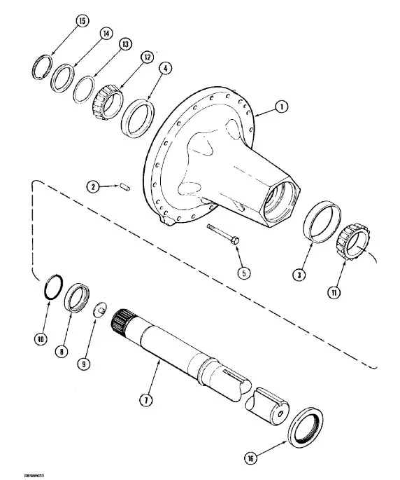 239529A1 - Втулка (4,5" х 26мм) полуоси 4,5х120 моста задн. T8/Mg., TJT9/St."